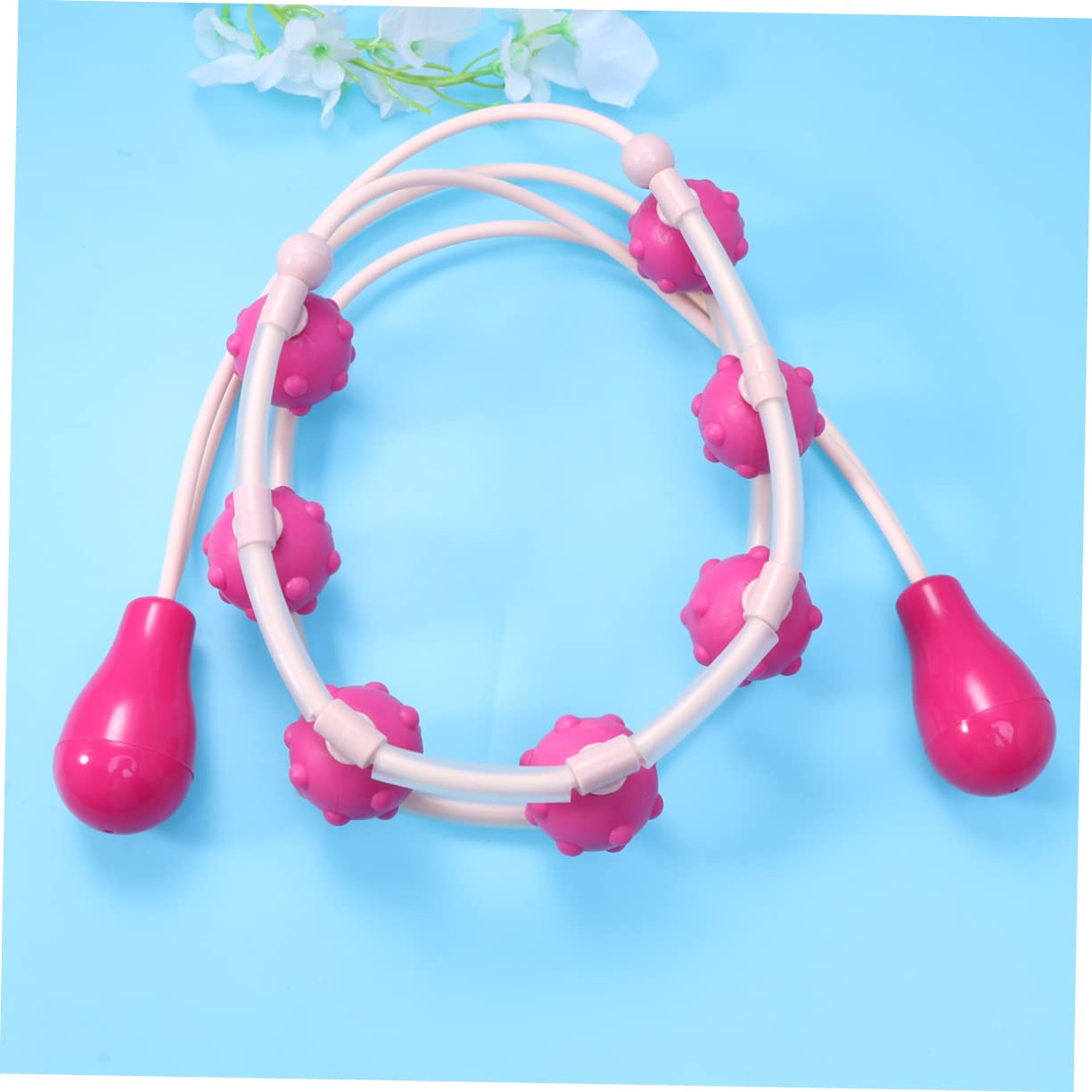 FOMIYES Muscle Stick Mittens for Body Massage Roller Fitness Muscle Roller Back Massageer Massage Stick Belt Massage Roller Scroll Wheel Back Massage Roller Whole Body Massager