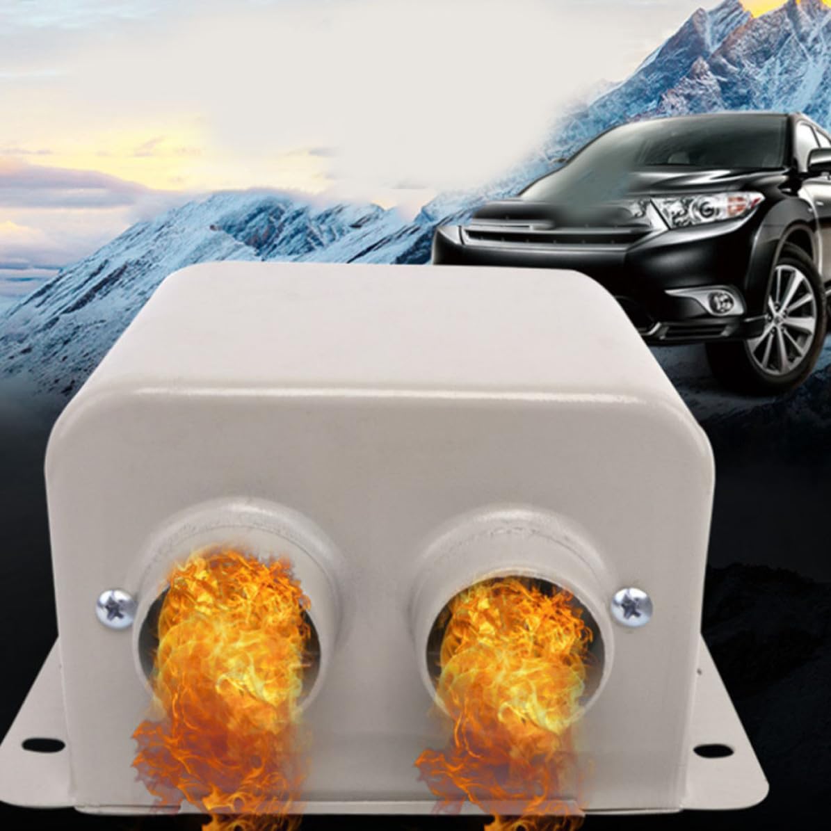 Autoheizung 24v 600w Eisen Tragbar für Winter und Sommer