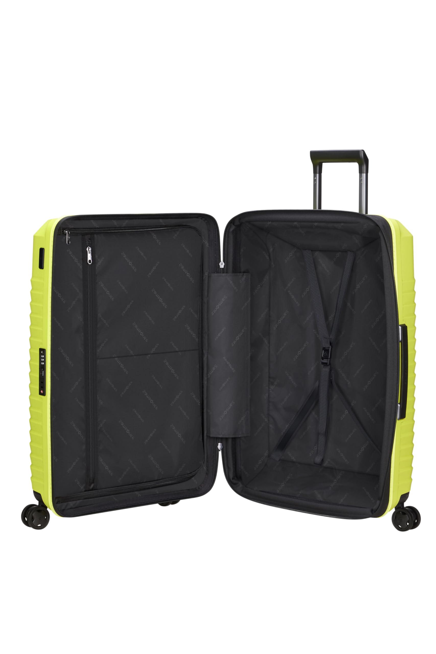 Samsonite Intuo, Bagaglio a mano espandibile Unisex - Adulto, Verde (Lime), Spinner M (69 cm - 87L)