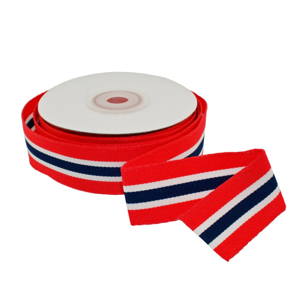 Norway Ribbon - 1" Grosgrain - 8 Meters