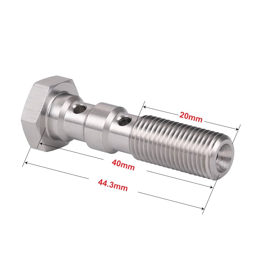 Amazon.com: Podavelle 3AN 3/8 x 24 UNF Stainless Steel