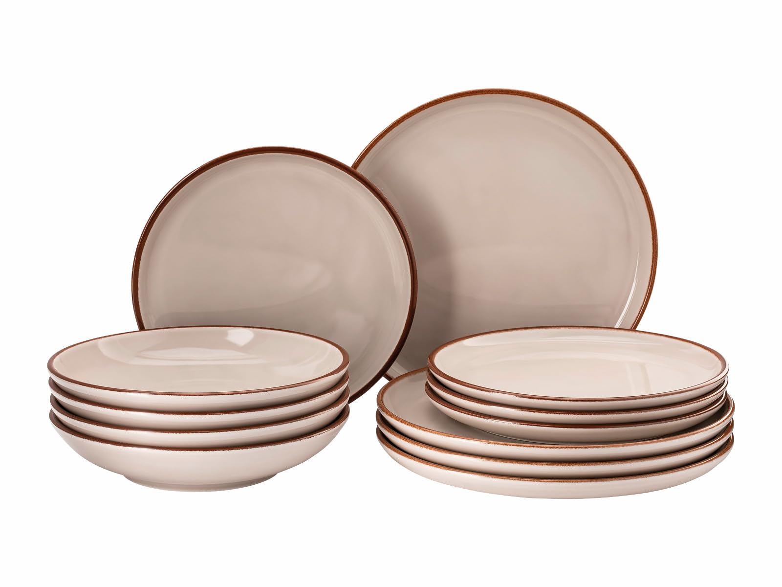 Starter-Set 12-tlg. Casual Shell mehrteilig CM