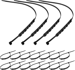 20Pcs Snow Tire Chains for Motorcycle Durable Skid Wheel Chains for Snow and Ice Reusable Cable Improved Vehicle Safety and Stability Winter Conditions
