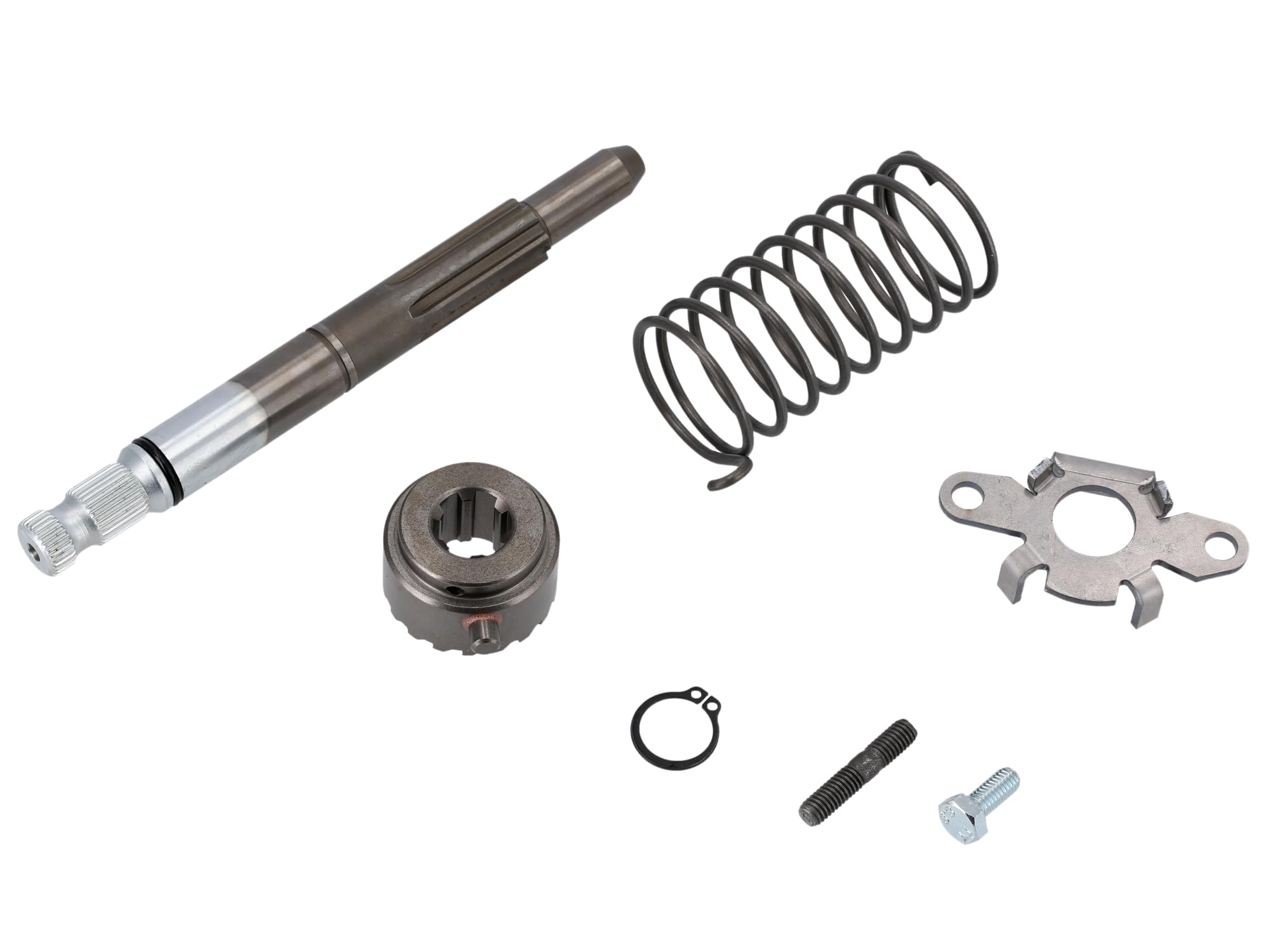 Set: Kickstarterwelle Motor M500/M700 - für Simson S51, S70, KR51/2, SR50, SR80