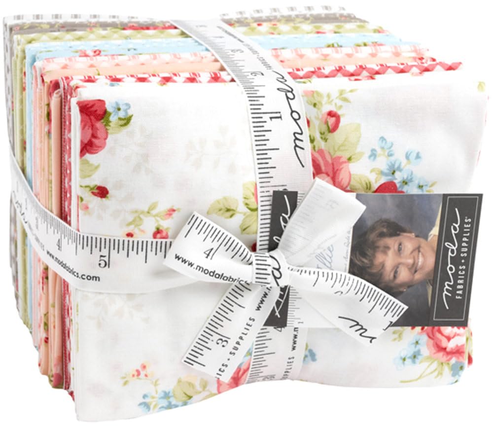 Fabric Riddle Amazon.com: Moda Fabrics Ellie Fat Quarter Bundle by Brenda Riddle ...