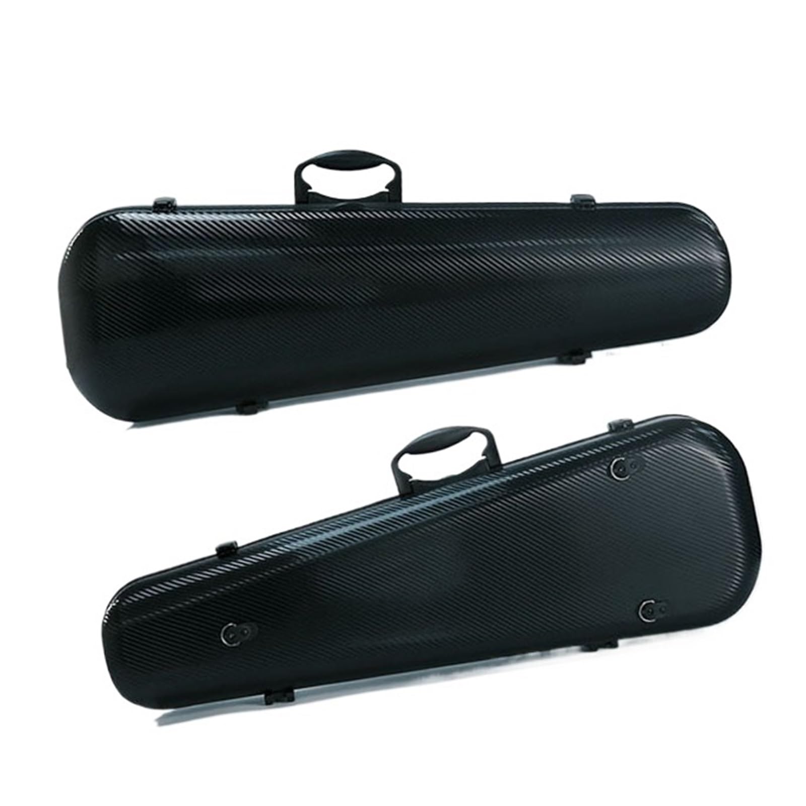 Custodia Per Violino Custodia Per Violino Impermeabile Con Cinturino Ultraleggero In Fibra Di Carbonio Resistente All'usura Custodia professionale per violino(Dark black)