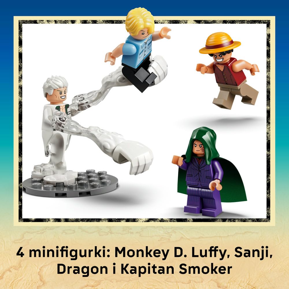LEGO ONE PIECE Starcie z kapitanem Smokerem 75642