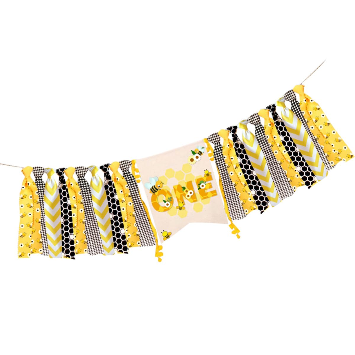 ibasenice 3 Decorazioni Uniche Per Compleanno Con Personaggio Y Striscioni Per Feste A Forma Di Ape Per Interni/esterni