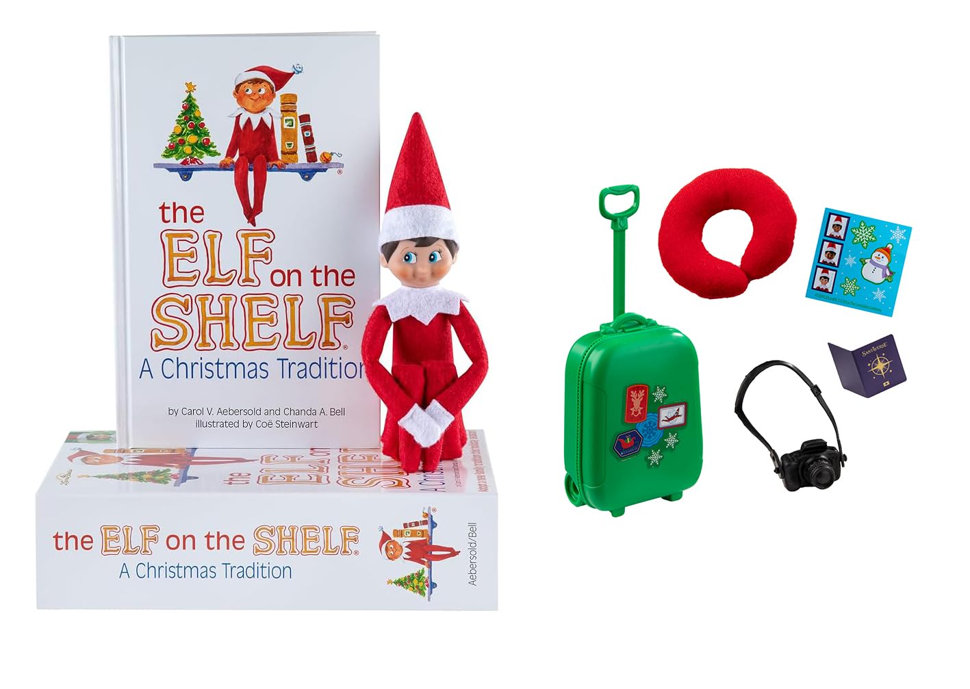 The Elf on the Shelf® Blue Eyed Boy & Polar Props™? Travel Set