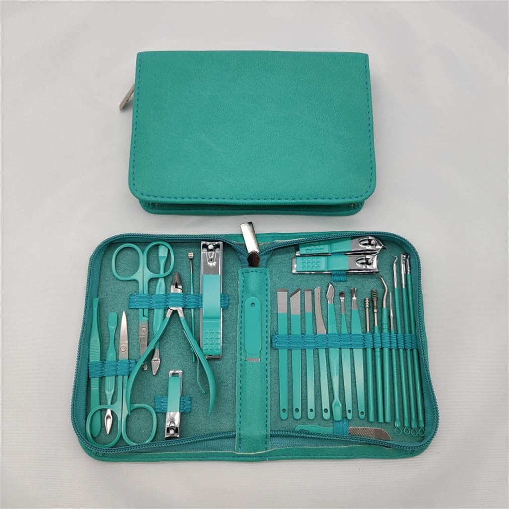 Ensemble de Coupe-Ongles Vert, Outil de réparation pour manucure, Coupe-Ongles, Gris, comme sur la Photo