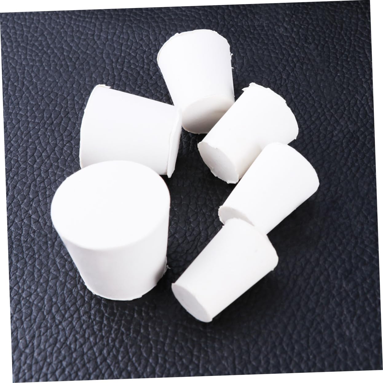 CHILDWEET 18pcs Rubber Tube Stopper Cap for Drip Bottle Laboratory Test Tube Sealing Plugs
