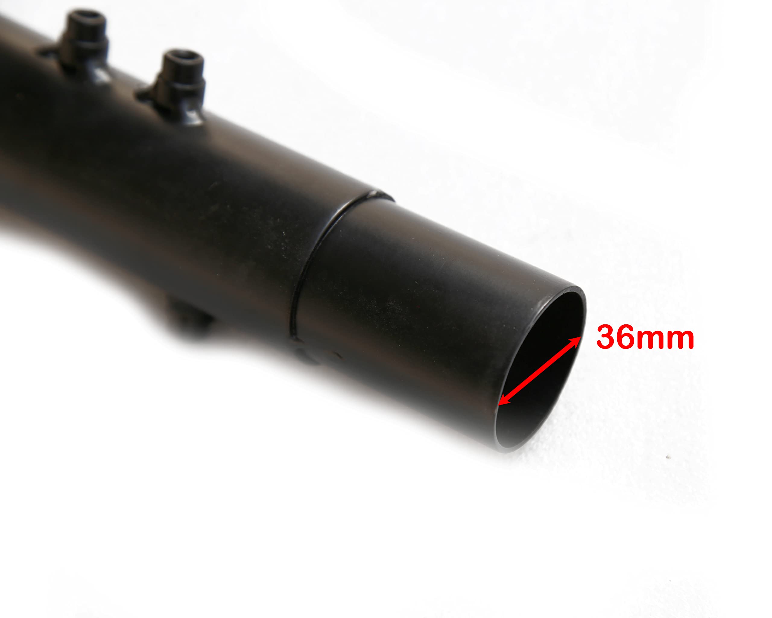 Black Bend Pipe For Royal Enfield New Classic 350 Reborn – Front Fitment