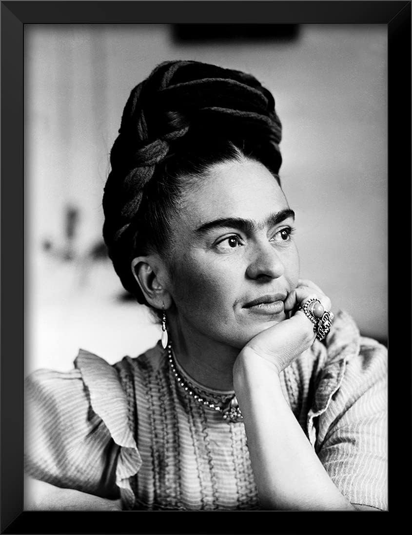 ArtDirect Frida Kahlo Portrait 13x16 Framed Art Print