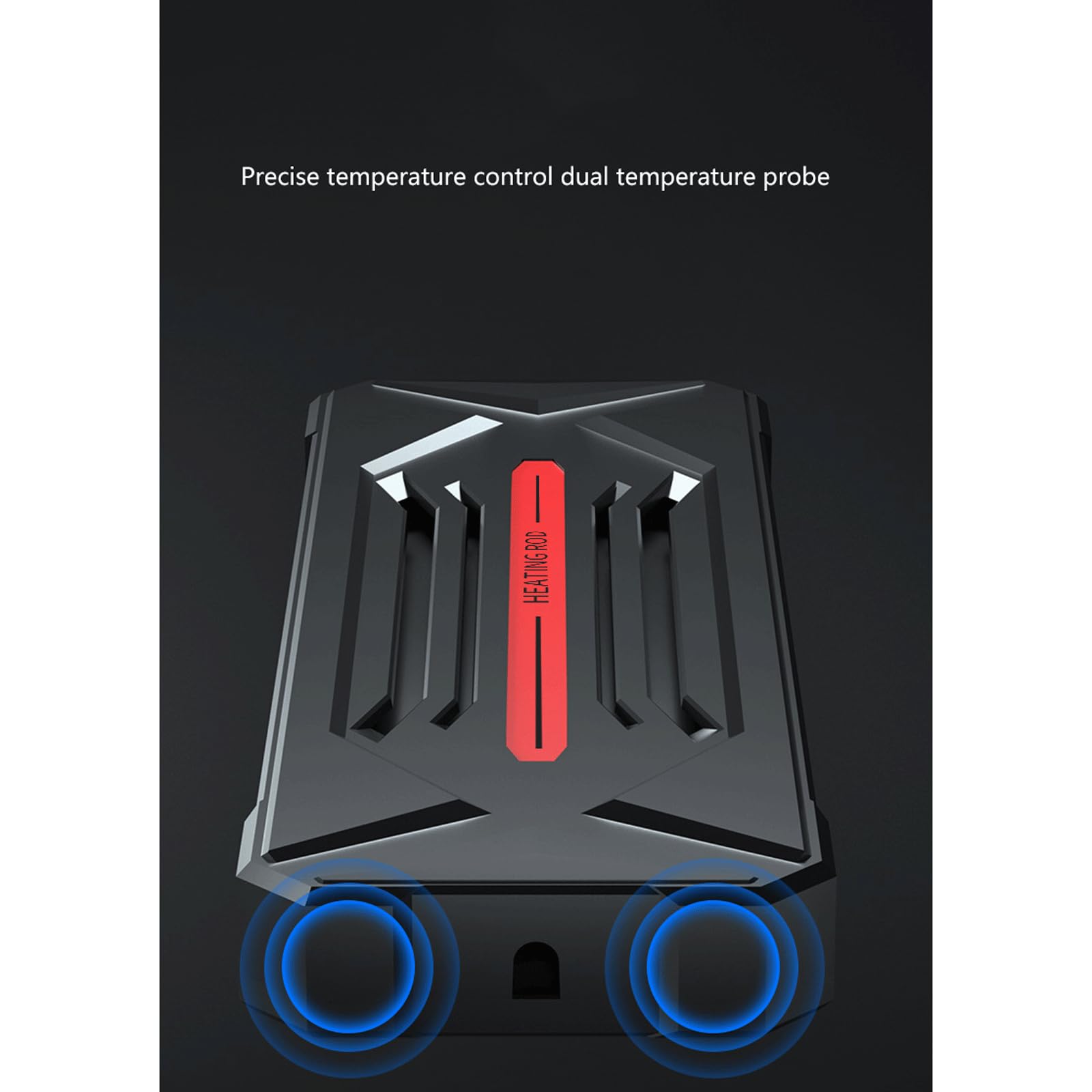 Varilla De Calentamiento De Tanque De Pescado Varilla Termostato Inversor con Controlador Fuera del Cilindro,500W
