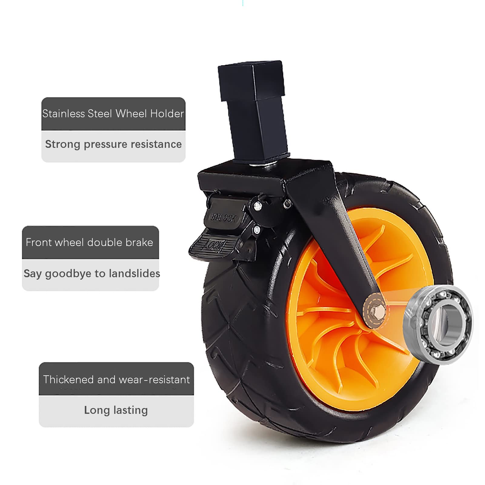 Amazon｜ASDFGHT なポータブルショッピングカート 収納台車 ステンレス