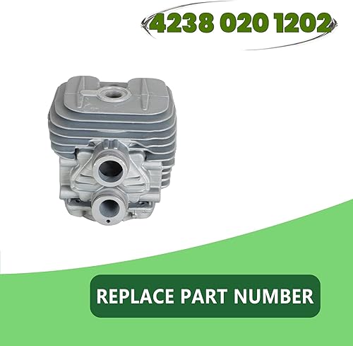 Miniatura 4 de marddpair Kit de juntas de pistón de cilindro (1.969 in) 4238 020 1202 Reemplazo para sierra de corte Stihl TS410 TS420