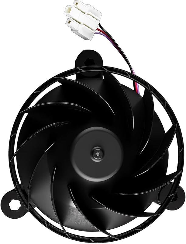 Refrigerator Cooling Fan Motor Fit for Frigidaire Hisense Rongsheng DC12V | Replace 5304521548 5304533212, DC12V 0.171A 3 Wire Evaporator Fan Motor, Refrigerator Cooling Performance