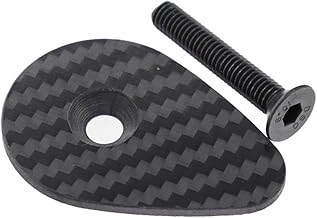 Carbon Fiber Headset Top Cap Sturdy Replacement for Riding Cycling Bicycling with Steel Screw | Sporting Goods | Cycling | Bicycle Components & Parts | Headsets