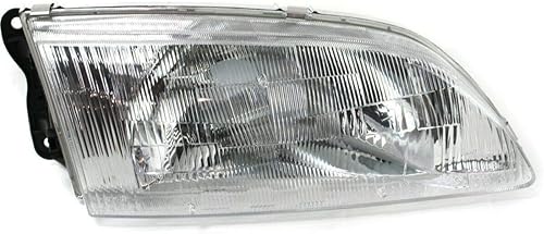 Miniatura 2 de Juego de faros delanteros de repuesto para Mazda 626 98-99 izquierdo y derecho con bombilla, 2 piezas