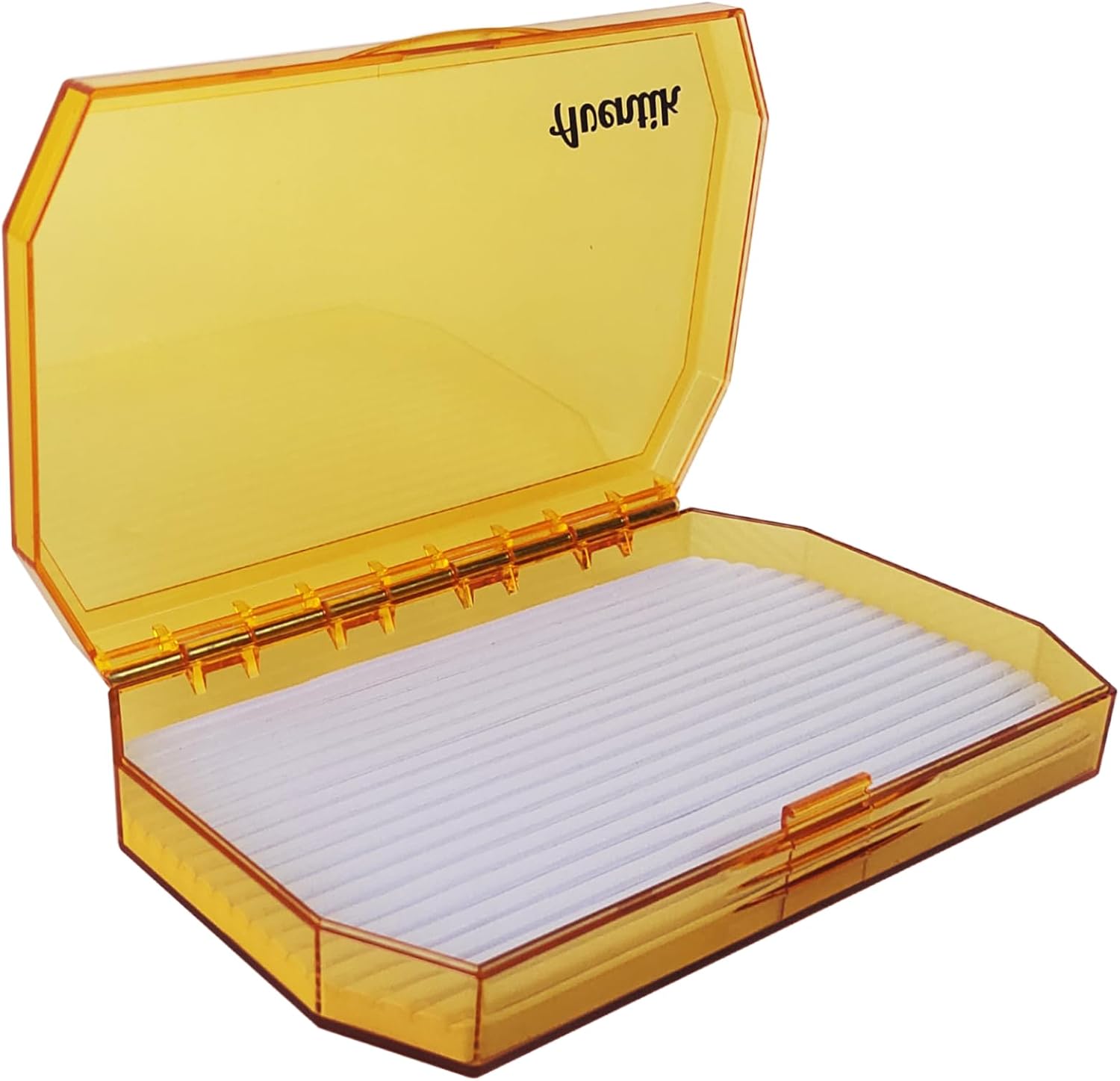 Aventik Deep Streamer Fly Box with Clear Lid Large Capacity Fly Fishing Storage Case for Saltwater & Freshwater Flies Deep Size 0.98/1.06inch (Green-L)