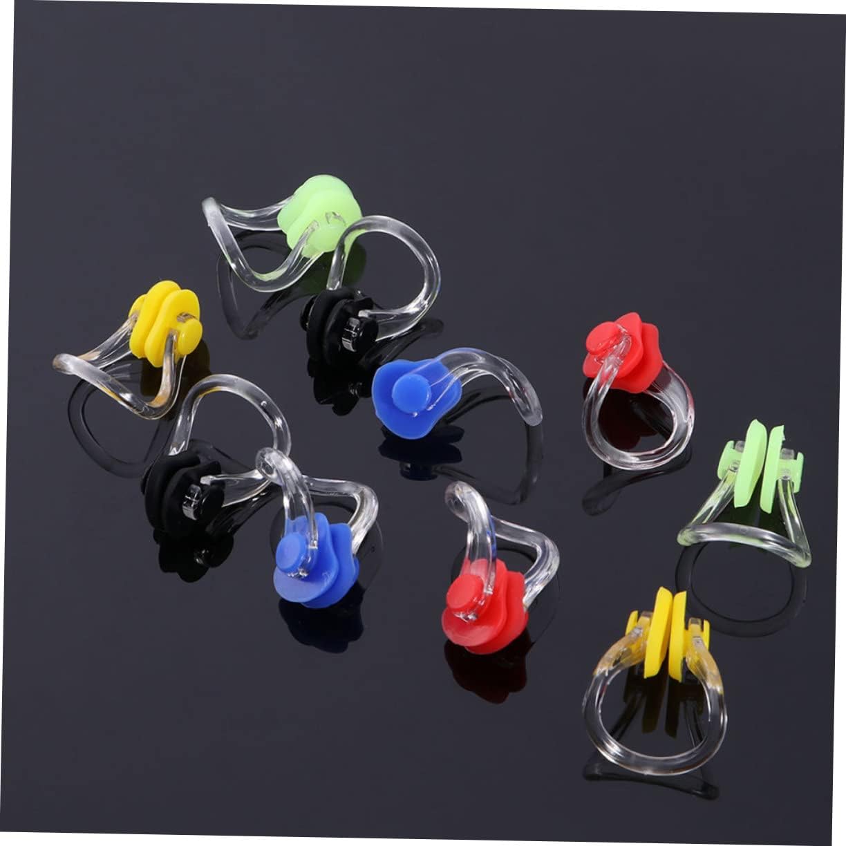 Kisangel Waterproof Nose Clip Nasal Wire Nose Clip Adults Swim Nose Clip Clips Goggles Swimming Adult Moldable