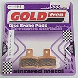 Plaquette de frein Gold Fren compatible avec Moto Scorpa 125 TY 4T 2011 à 2015 ARD
