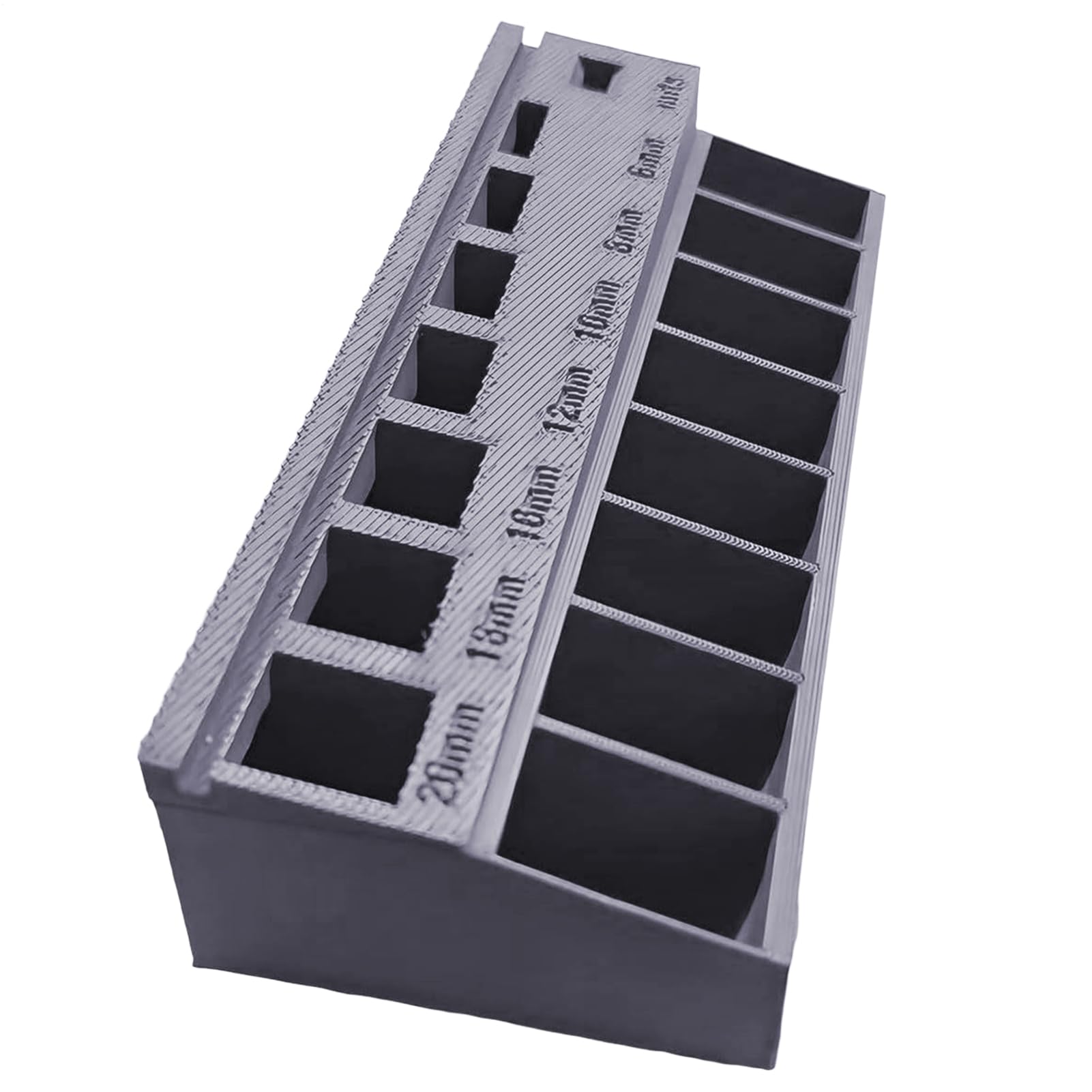Screw Tray Organiser, Bolt Storage Sorting Box, Hardware Nuts Bolts for Storage and Home, Work, Tool Compartment Organiser Tray, Precise Portable Robust Screw Sorter