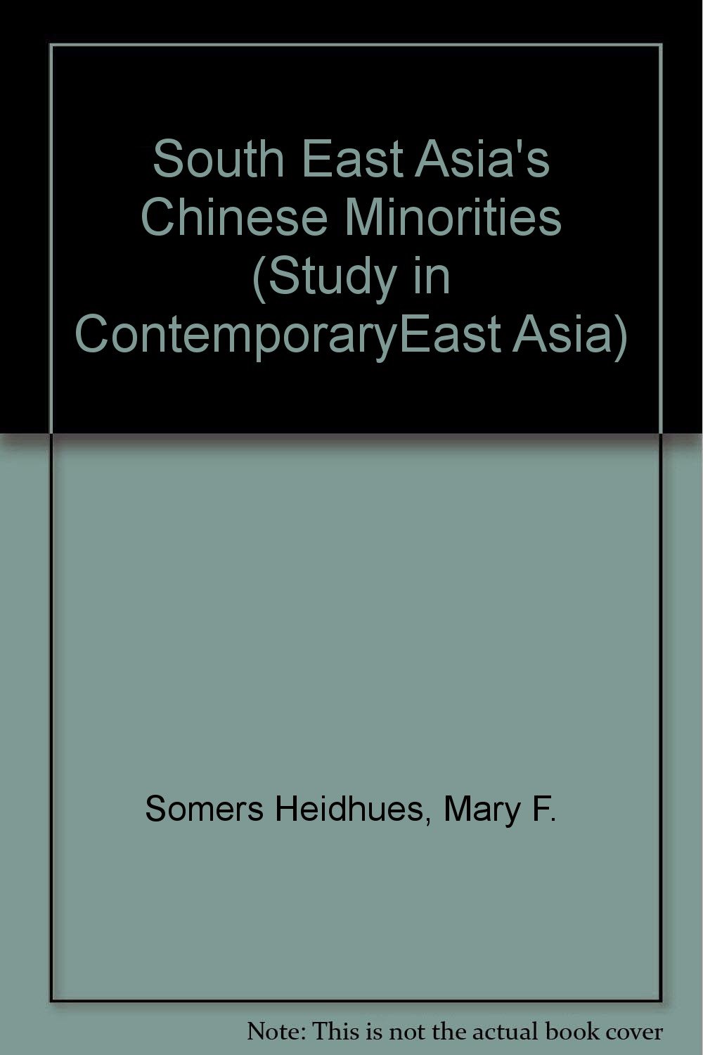 Buy South East Asia's Chinese Minorities (Study in Contemporary S.East Asia) — BookShops.in