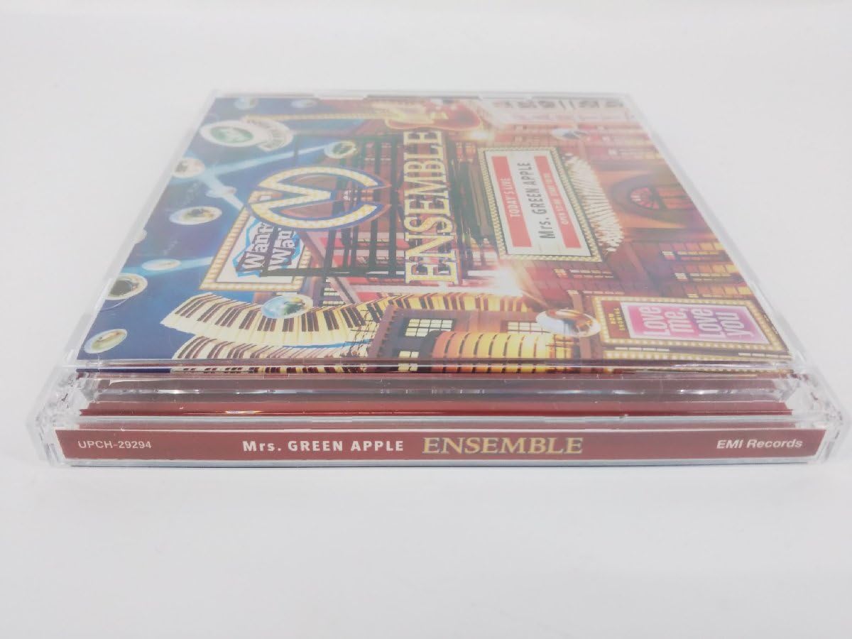 Amazon.co.jp: ENSEMBLE (初回限定盤) Mrs. GREEN APPLE DVD付 CD