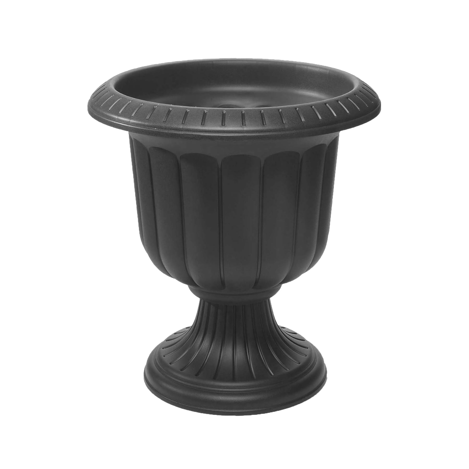 Root & Vessel Classic Urn, Black, 19-Inch