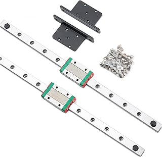 DAVBIR For Ender 3 Y-axis Linear Guide Upgrade Kit MGN12H Dual Linear Rail Set For Ender 3/ Ender3 V2 3d Printer Parts perfection (Color : China Rails Kit, Size : Ender3)