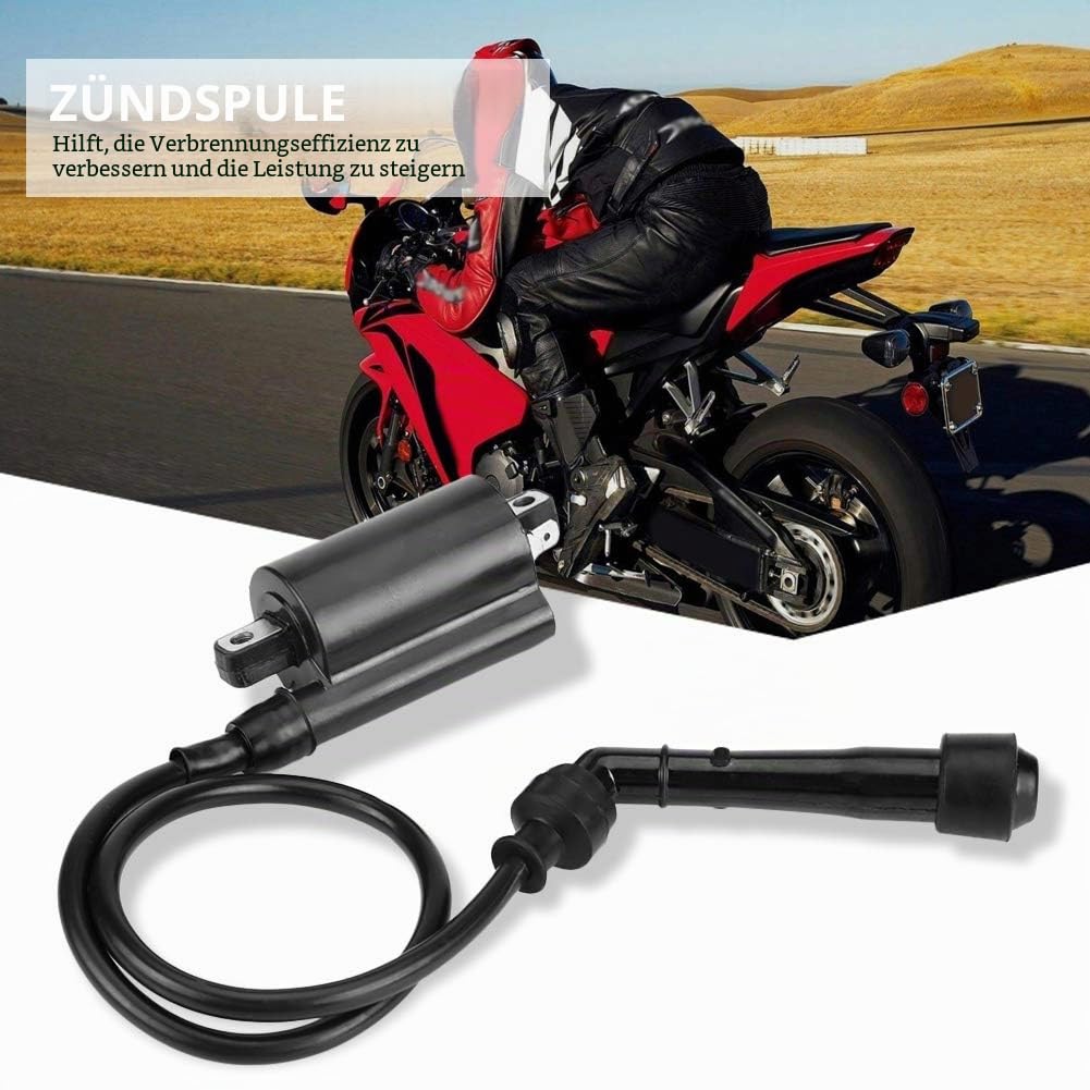 Zündspulen en 500 2 Stück Zündzubehör für Kawasaki EX500 Ninja 500 500R 1987-2009
