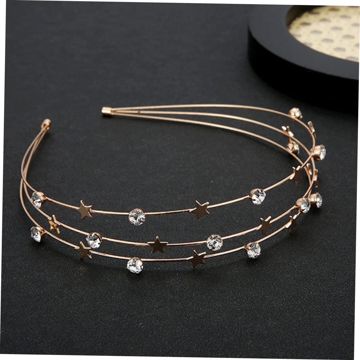 Didiseaon 5 Set Di Fasce Per Con Strass Moda Fasce Per in Metallo Per Decorazioni Per 2 Pezzi * 5