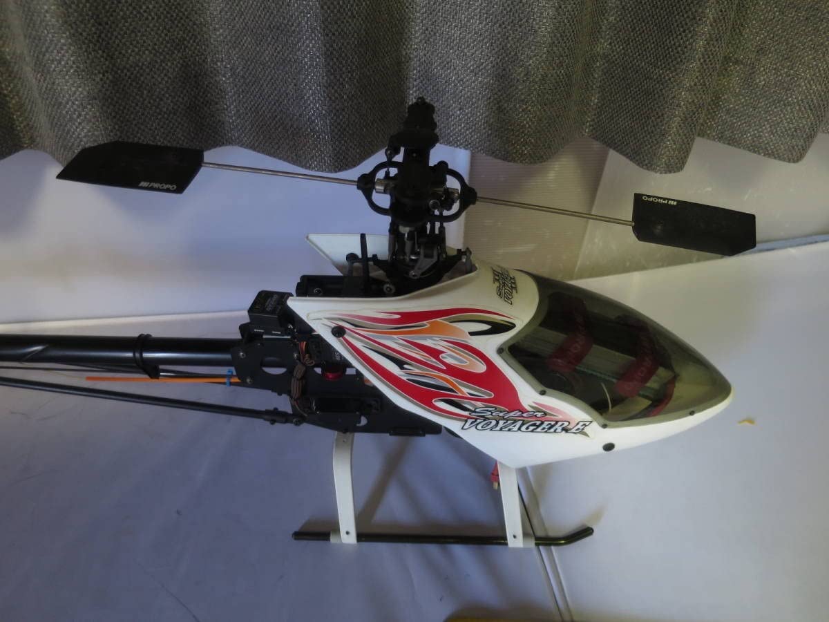 ラジコンヘリ ヘリコプター JR PROPO SUPER VOYAGER E 未使用品パーツ