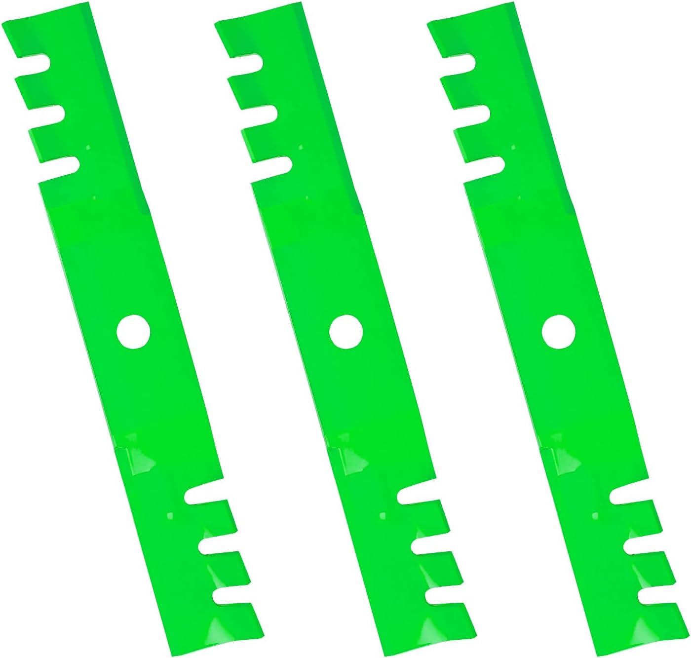 XHT 3-Pack Lawn Mower Blades For John Deere 60" ZTrak F620 M665 (Replaces JD1040) - View #2