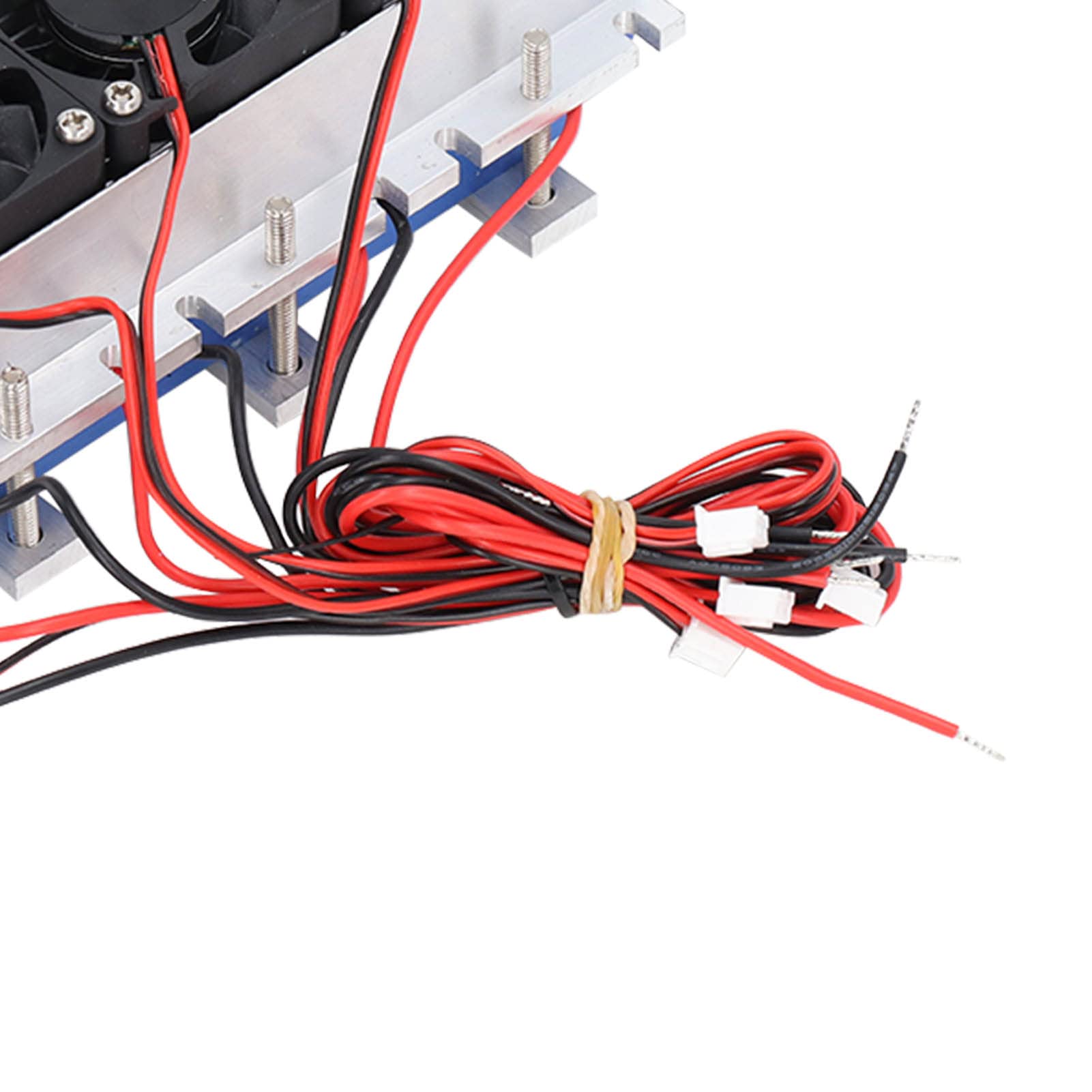 Jeanoko Módulo de Refrigeración de Alta Eficiencia Enfriador de Aire de 4 Núcleos para Proyectos de Semiconductores de Bricolaje y Equipos de Refrigeración Industrial