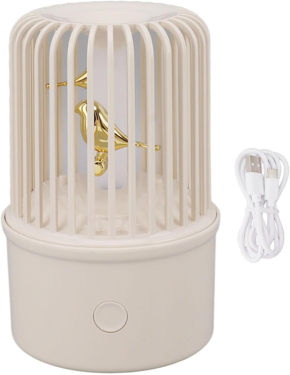per Uso Domestico Umidificatore Domestico, umidificatore for Gabbia for Uccelli in ABS 200 ml Protezione Portatile dallo spegnimento USB for la Camera da Letto