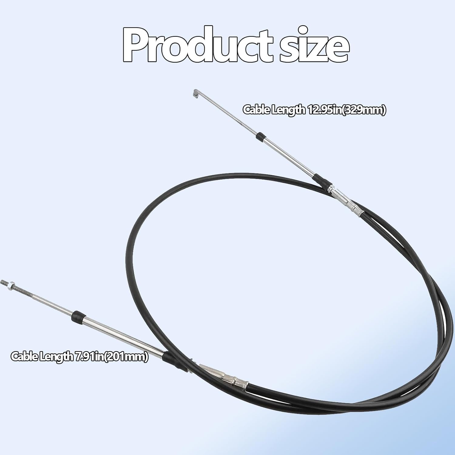 Reverse Cable Compatible with Sea Doo GTX 4-Tec DI RXT 2002 2003 2004 2005 2006 2007 2008 2009, Replace 277000948 268000039 268000030 268000020