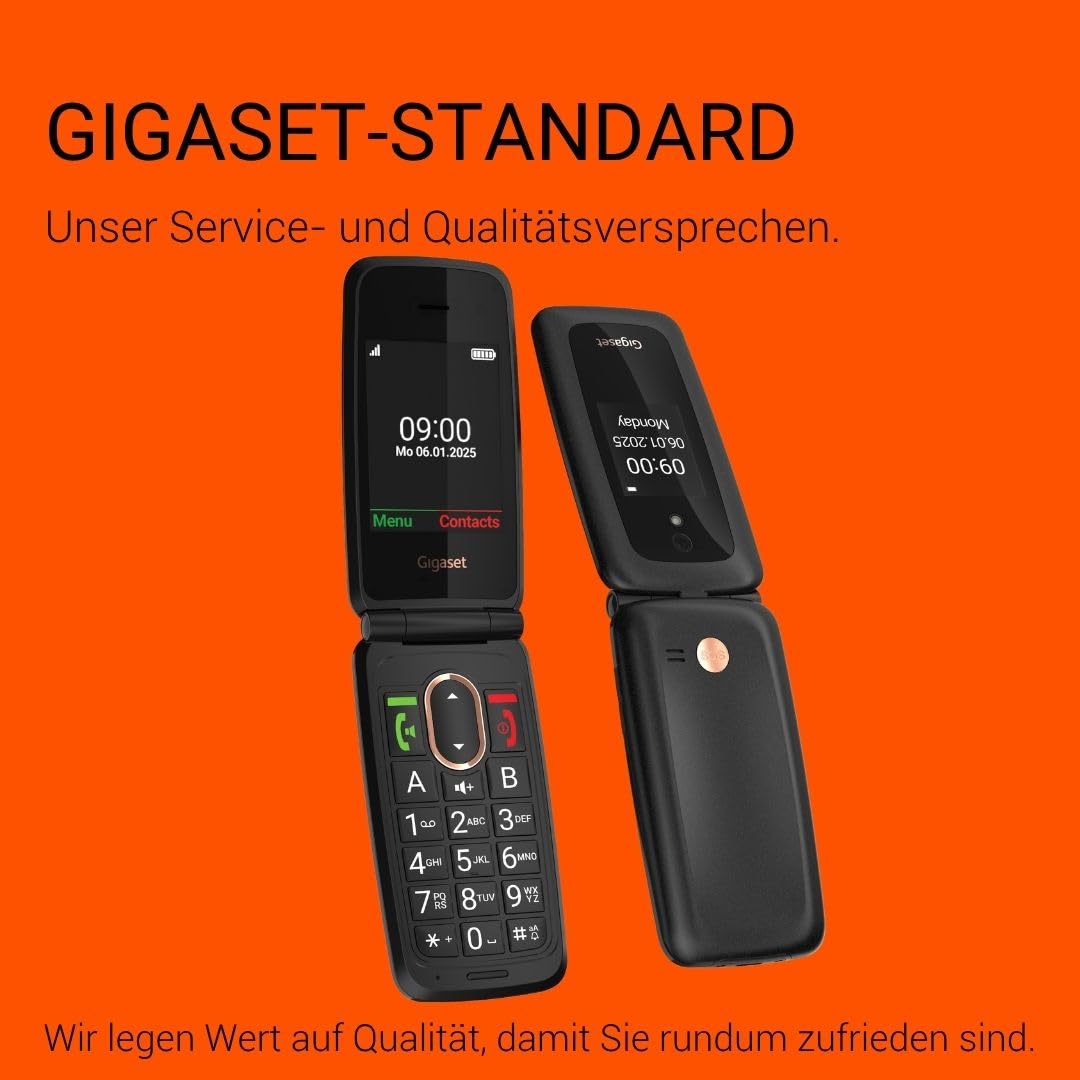 Gigaset GL795 Feature Phone, dunkelgrau