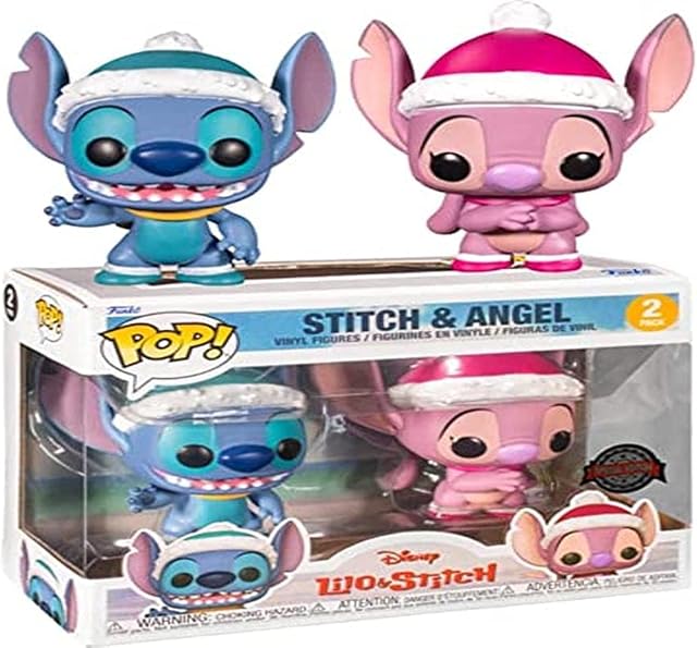 Funko Pop! Lilo & Stitch - Winter Stitch & Angel 2pk