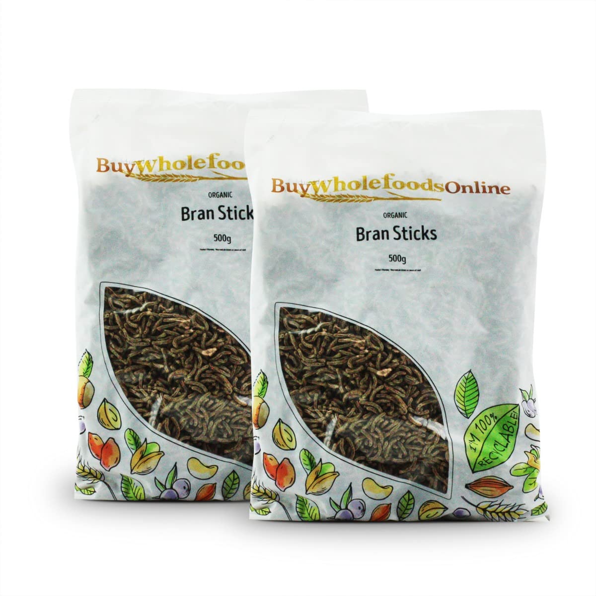 Organic Bran Sticks 1kg (BWFO)