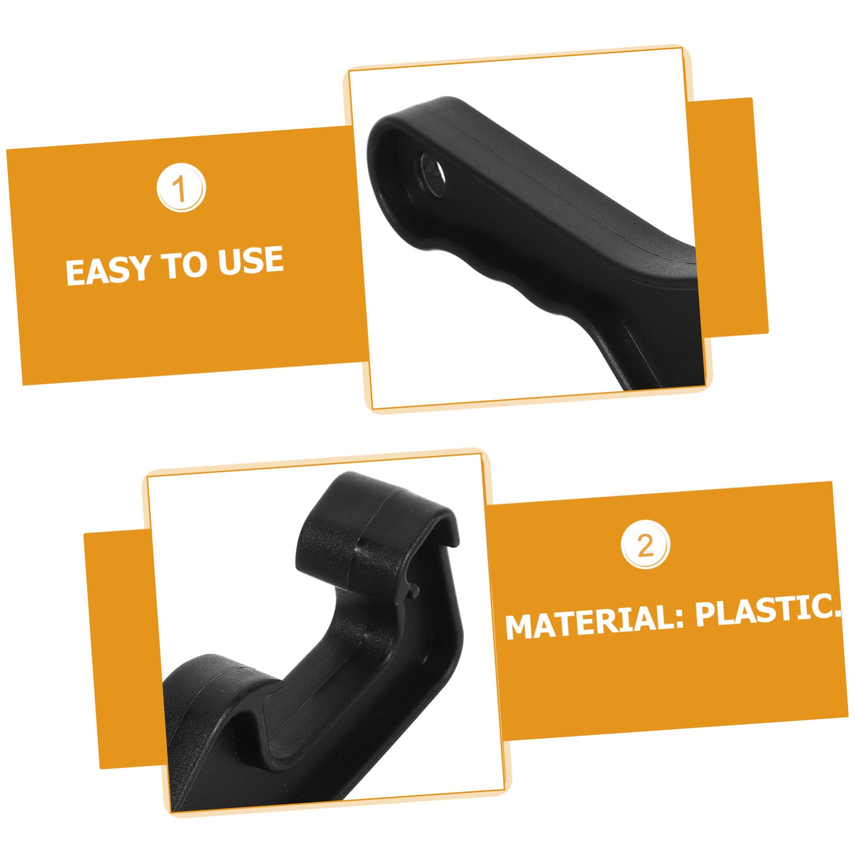 10 Stück Eimeröffner Eimerdeckelöffner Aus Robustem Material Mit Hakenform Und Fingermulden Für Farbdosen Werkstatt Und Haushalt
