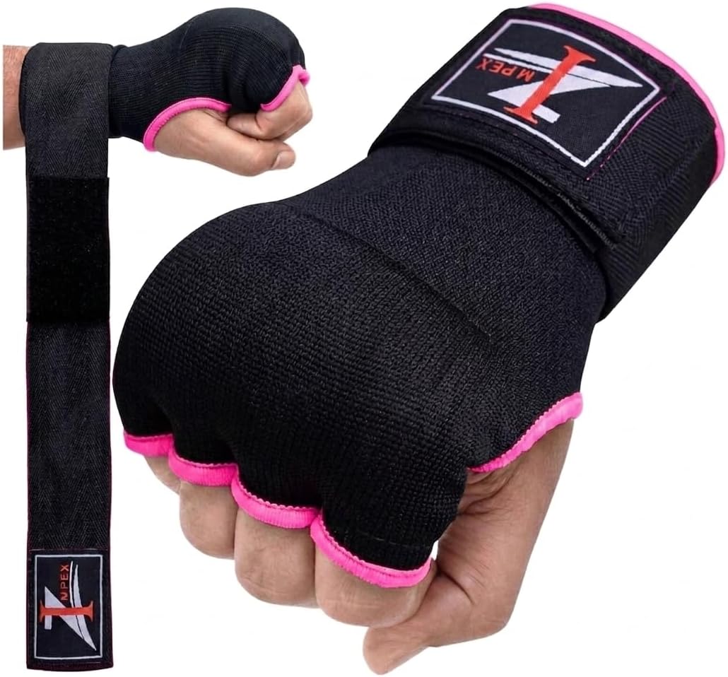 Kids Hand Wrap for Punching, Muay Thai Hand Wraps, Padded Knuckle Protection, MMA Kickboxing Martial Arts Inner Glove, Great for MMA Training, Quick 80cm Wrist Wraps.
