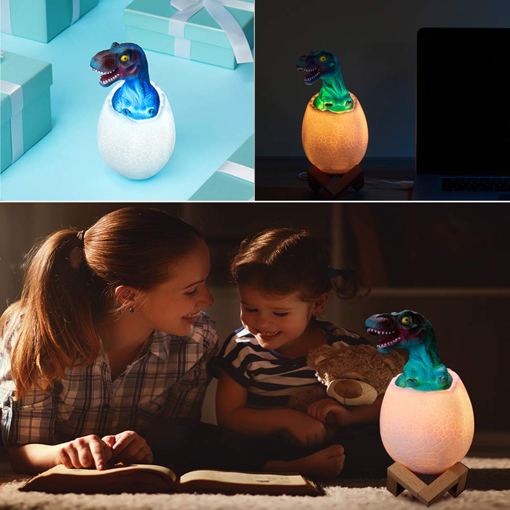 Vind nachtlampje dino in Kinderen en Baby's op