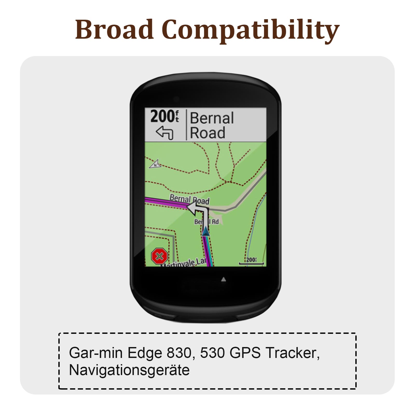Batería de repuesto 361-00121-00 compatible con Gar-min Edge 830, rastreador GPS 530, dispositivos de navegación