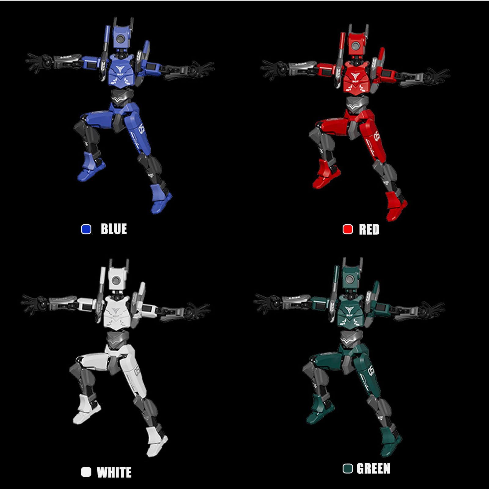 Amazon | SGYYSG T13 アクションフィギュア 組み立て完了アクション