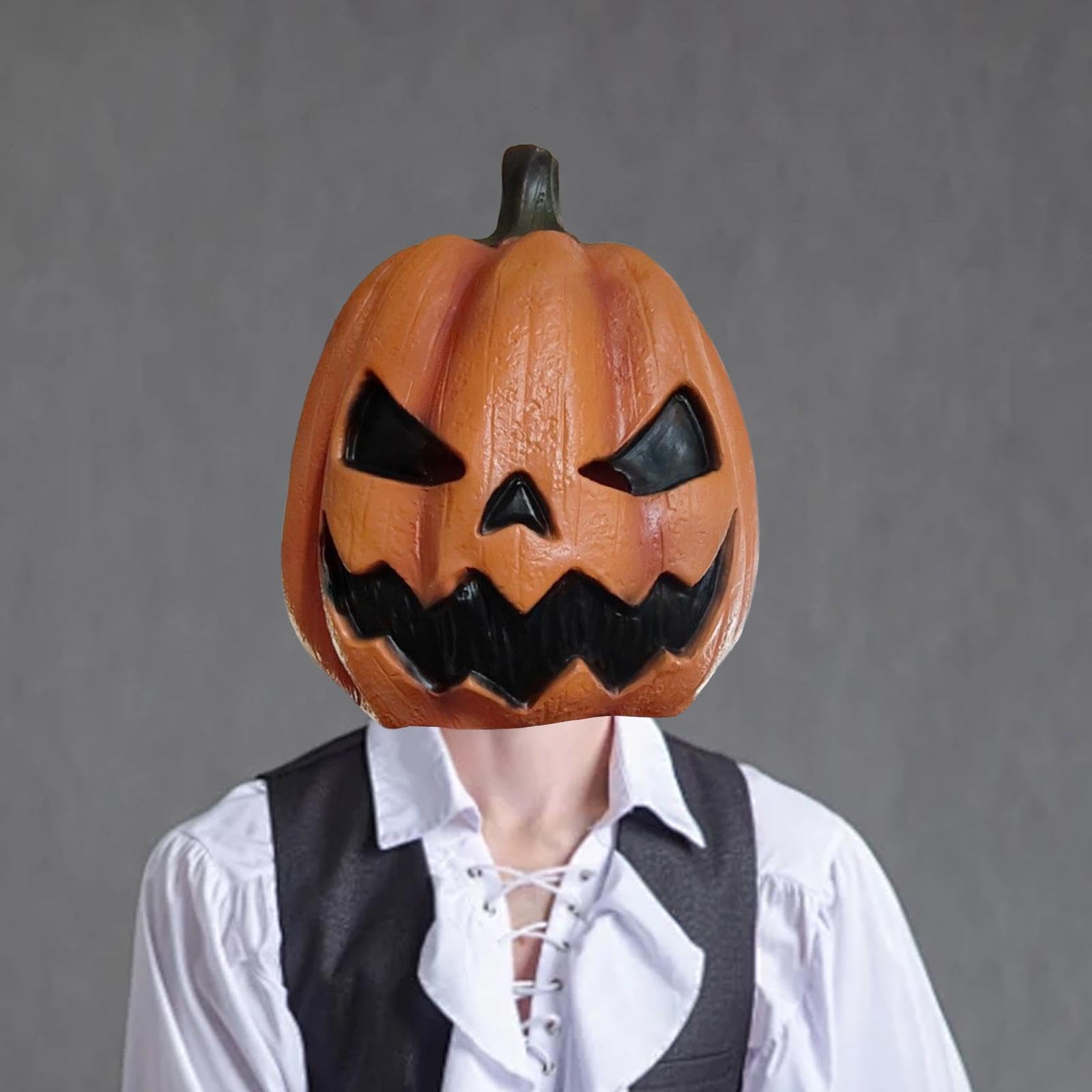 Amazon.co.jp: Stxdynjy ハロウィン かぼちゃマスク ヘッドギア