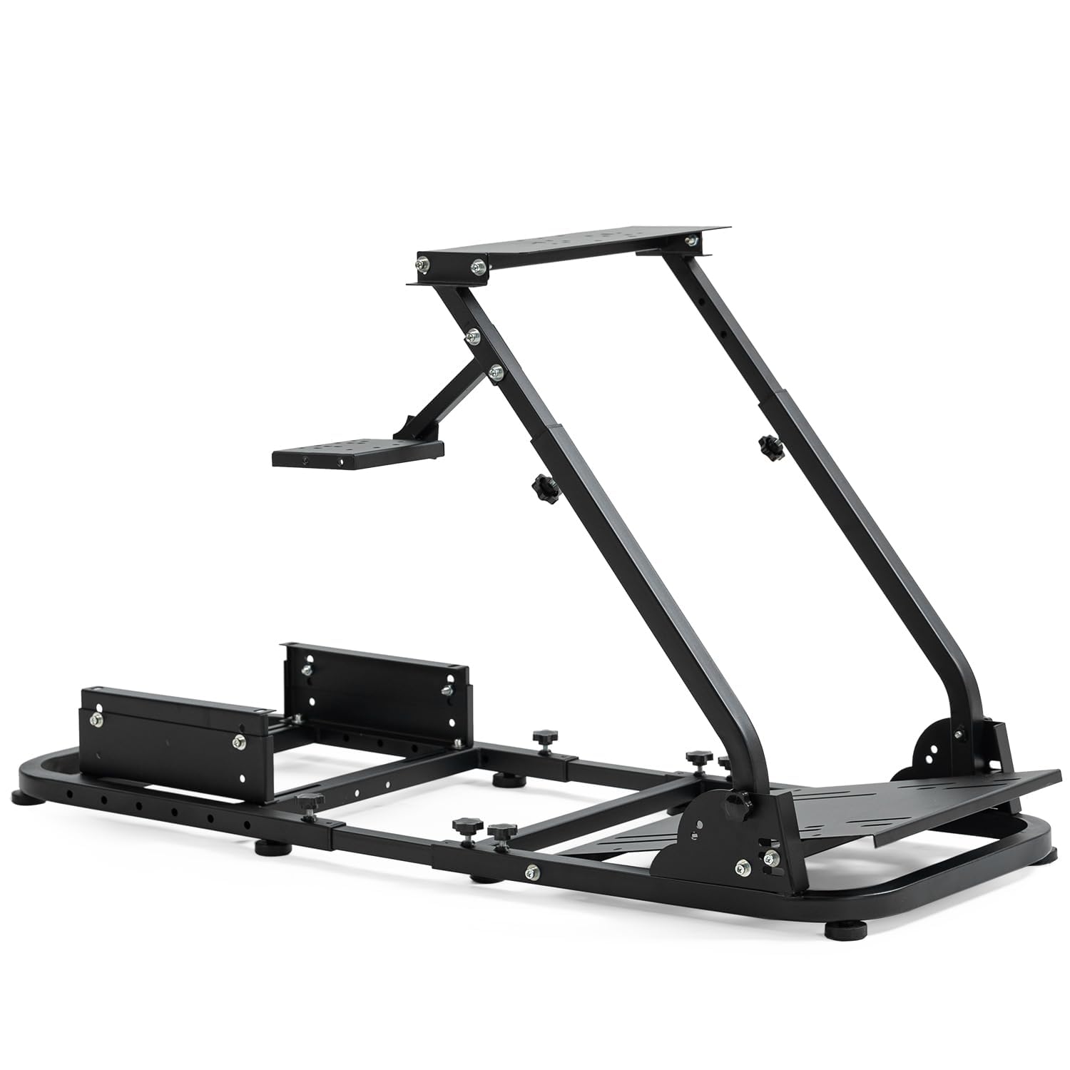 Marada Racing Simulator Cockpit with Gear Lever Removable Fit for Logitech/Thrustmaster G25 G27 G29 G920 G923 T300RS T500, Sim Racing Wheel Stand No Wheel Pedal Seat