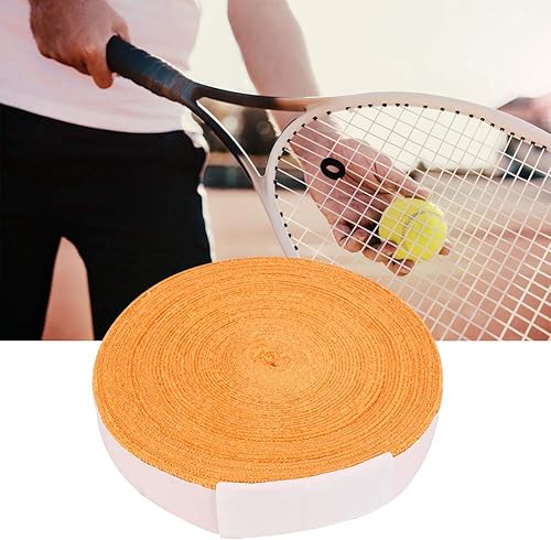 Miniatura 2 de Cinta de agarre para raquetas de bádminton de 32.8 ft, agarre antideslizante de toalla de raqueta de bádminton, 32.81 pies x 1.18 pulgadas para