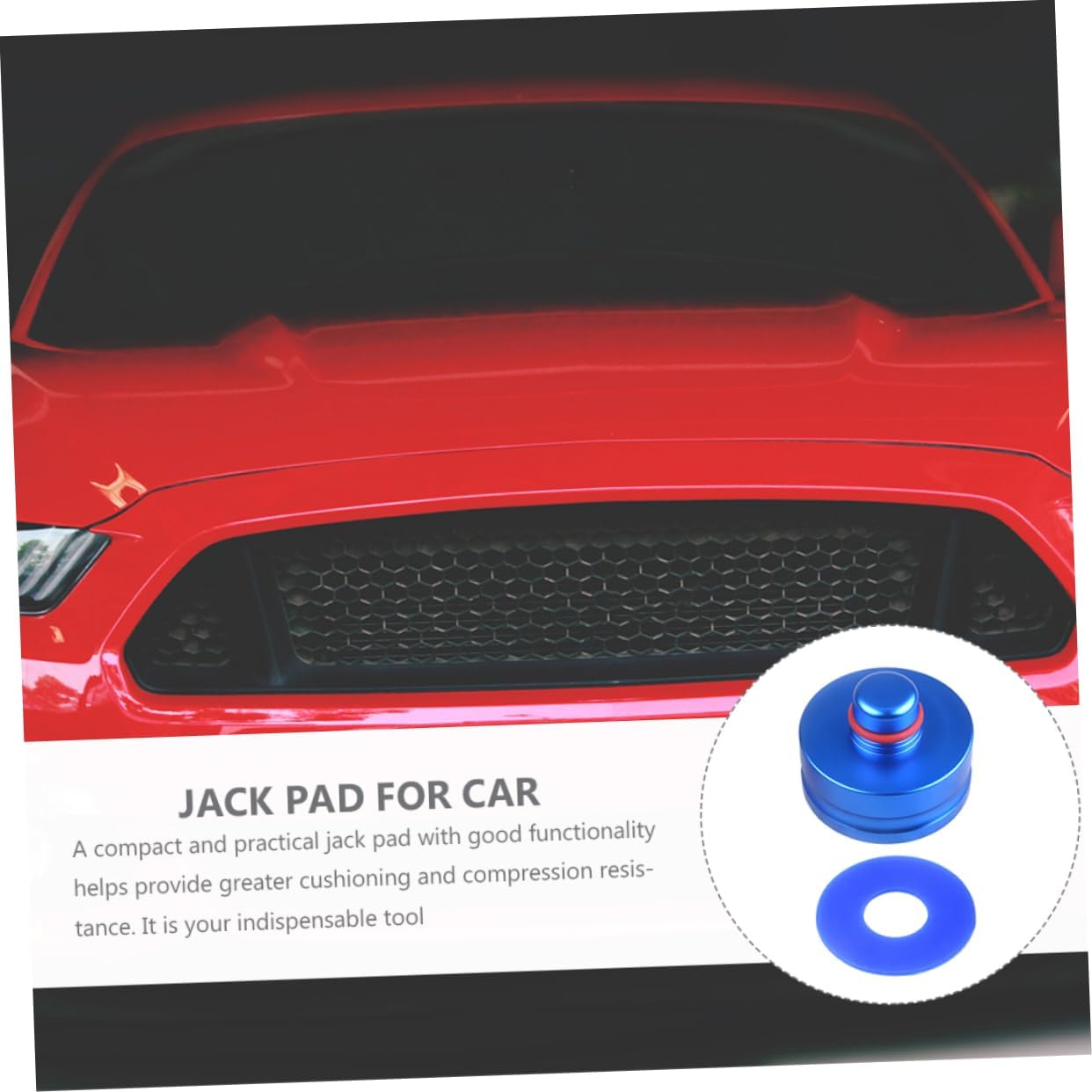 ABOOFAN Electric Car Jacking Pad Adapter Set Durable Jack Support Pad Precise Fit for Safe Vehicle Lifting and Maintenance